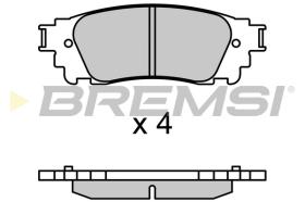 BREMS BP3704 - PASTIGLIE FRENO - BRAKE PADS