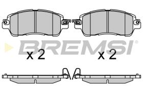 BREMS BP3706 - PASTIGLIE FRENO - BRAKE PADS