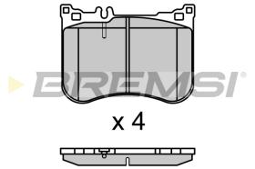 BREMS BP3712 - PASTIGLIE FRENO - BRAKE PADS