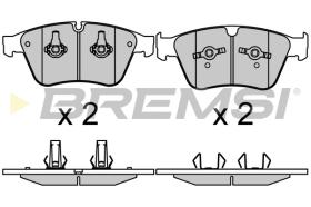 BREMS BP3713 - PASTIGLIE FRENO - BRAKE PADS