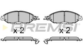 BREMS BP3720 - PASTIGLIE FRENO - BRAKE PADS