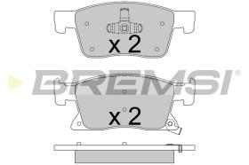 BREMS BP3738 - PASTIGLIE FRENO - BRAKE PADS