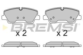 BREMS BP3743 - PASTIGLIE FRENO - BRAKE PADS