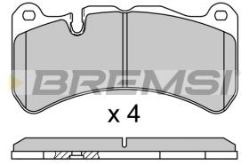 BREMS BP3752 - PASTIGLIE FRENO - BRAKE PADS