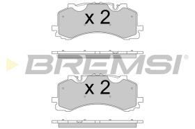 BREMS BP3776 - PASTIGLIE FRENO - BRAKE PADS