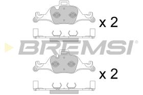 BREMS BP3777 - PASTIGLIE FRENO - BRAKE PADS