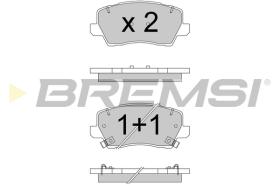 BREMS BP3787 - PASTIGLIE FRENO - BRAKE PADS