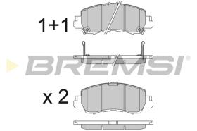 BREMS BP3828 - PASTIGLIE FRENO - BRAKE PADS