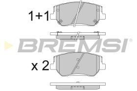 BREMS BP3830 - PASTIGLIE FRENO - BRAKE PADS