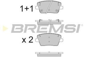 BREMS BP3831 - PASTIGLIE FRENO - BRAKE PADS