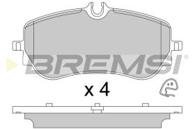 BREMS BP3836 - PASTIGLIE FRENO - BRAKE PADS