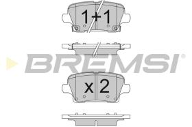 BREMS BP3841 - PASTIGLIE FRENO - BRAKE PADS