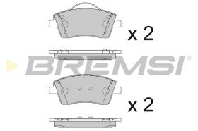 BREMS BP3845 - PASTIGLIE FRENO - BRAKE PADS