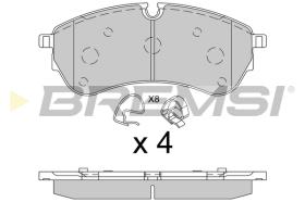 BREMS BP3846 - PASTIGLIE FRENO - BRAKE PADS