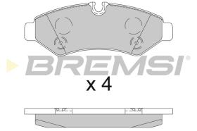 BREMS BP3848 - PASTIGLIE FRENO - BRAKE PADS