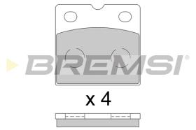 BREMS BP3851 - PASTIGLIE FRENO - BRAKE PADS