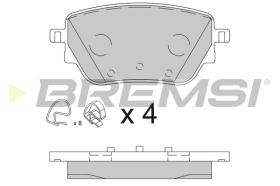 BREMS BP3855 - PASTIGLIE FRENO - BRAKE PADS