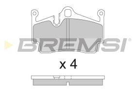 BREMS BP3857 - PASTIGLIE FRENO - BRAKE PADS