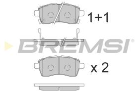 BREMS BP3858 - PASTIGLIE FRENO - BRAKE PADS