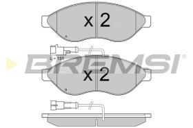 BREMS BP3868 - PASTIGLIE FRENO - BRAKE PADS