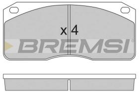 BREMS BP7238 - PASTIGLIE FRENO - BRAKE PADS