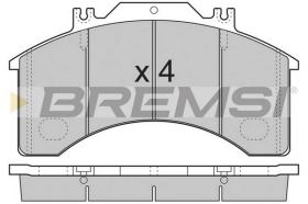 BREMS BP7251 - PASTIGLIE FRENO - BRAKE PADS