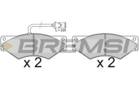 BREMS BP7253 - PASTIGLIE FRENO - BRAKE PADS