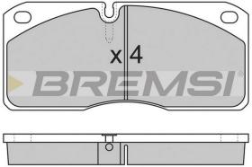 BREMS BP7258 - PASTIGLIE FRENO - BRAKE PADS