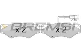 BREMS BP7303 - PASTIGLIE FRENO - BRAKE PADS