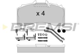 BREMS BP7340 - PASTIGLIE FRENO - BRAKE PADS