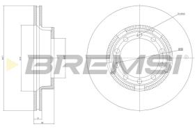 BREMS CD5109V - DISCHI FRENO - BRAKE DISCS