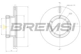 BREMS CD5130V - DISCHI FRENO - BRAKE DISCS