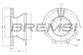 BREMS CD5142V - DISCHI FRENO - BRAKE DISCS