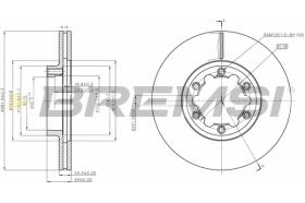 BREMS CD5262V - DISCHI FRENO - BRAKE DISCS