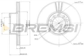 BREMS CD6142V - DISCHI FRENO - BRAKE DISCS