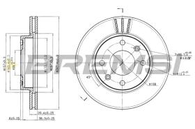 BREMS CD6154V - DISCHI FRENO - BRAKE DISCS