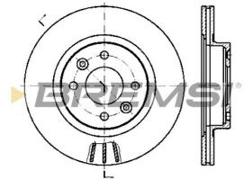 BREMS CD6159V - DISCHI FRENO - BRAKE DISCS