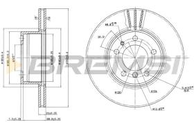 BREMS CD6211V - DISCHI FRENO - BRAKE DISCS