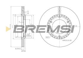 BREMS CD6218V - DISCHI FRENO - BRAKE DISCS