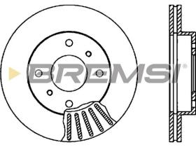 BREMS CD6260V - DISCHI FRENO - BRAKE DISCS