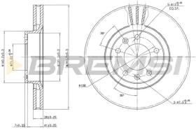 BREMS CD6264V - DISCHI FRENO - BRAKE DISCS