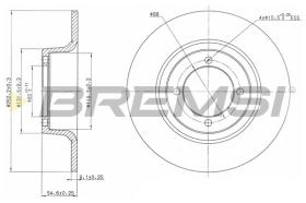 BREMS CD6274S - DISCHI FRENO - BRAKE DISCS