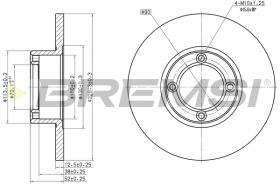 BREMS CD6278S - DISCHI FRENO - BRAKE DISCS