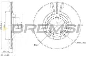 BREMS CD6349V - DISCHI FRENO - BRAKE DISCS