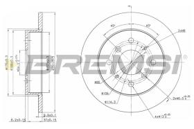 BREMS CD6360S - DISCHI FRENO - BRAKE DISCS