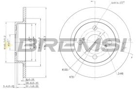 BREMS CD6401S - DISCHI FRENO - BRAKE DISCS