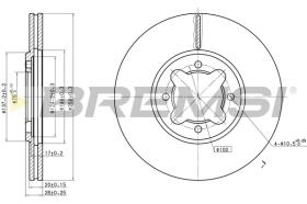 BREMS CD6410V - DISCHI FRENO - BRAKE DISCS