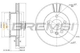 BREMS CD6427V - DISCHI FRENO - BRAKE DISCS