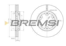 BREMS CD6464V - DISCHI FRENO - BRAKE DISCS