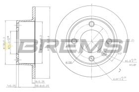 BREMS CD6490S - DISCHI FRENO - BRAKE DISCS